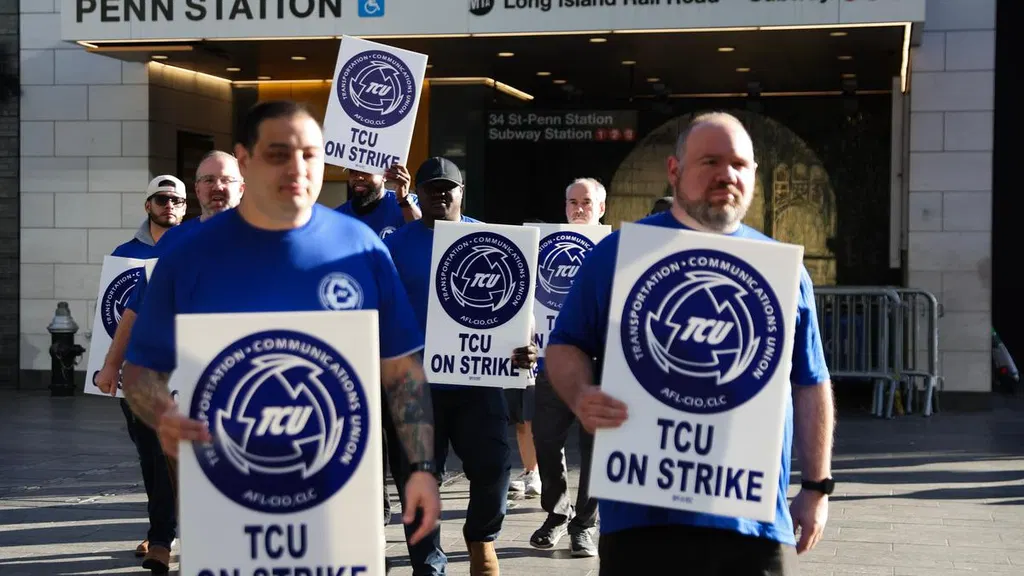 North America’s largest commuter rail system shuts down as workers strike