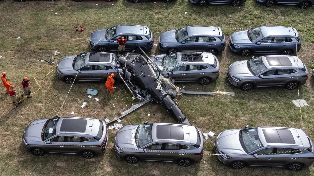 Six killed as helicopters collide in Brazil’s Rio de Janeiro