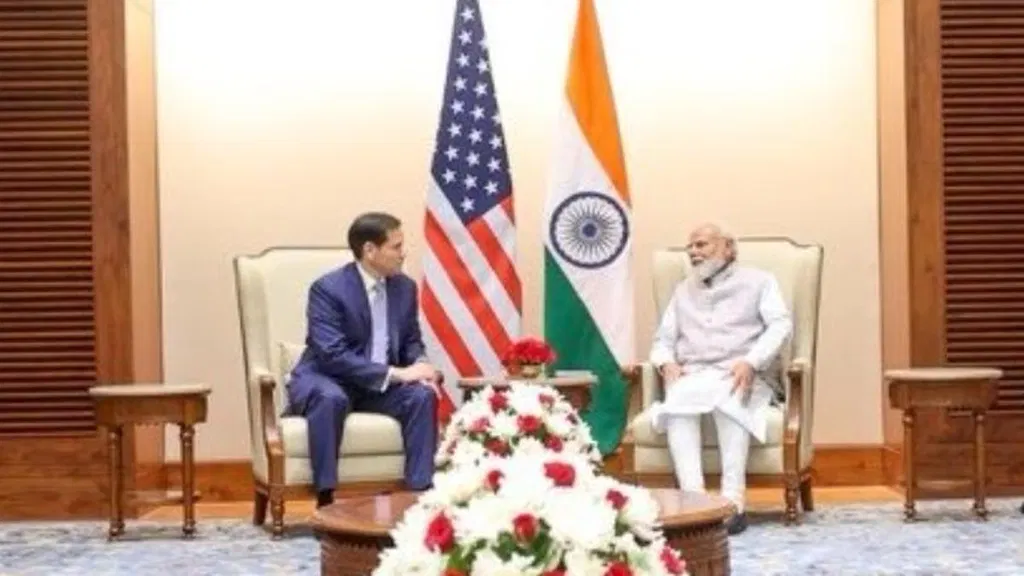 U.S. Secretary of State Marco Rubio meets PM Modi