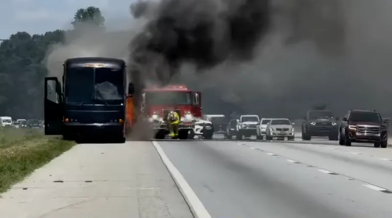 Comment on Gwinnett church bus catches fire on I-85 in South Carolina by Paisley Franklin