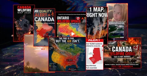 Wildfire misinformation is mutating online, thanks to AI slop