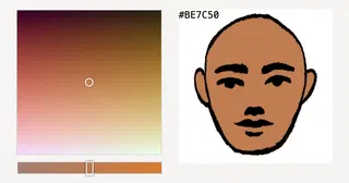 Show HN: Simple algorithm and color space to generate diverse skin tones