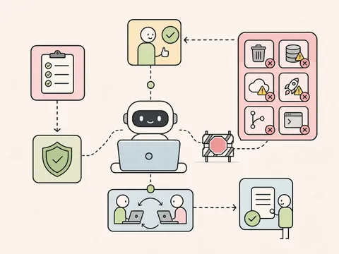 What AI Agents Should Never Do on Their Own