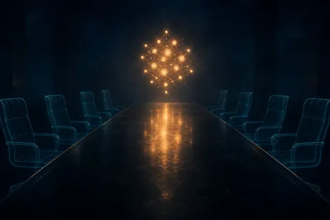 When the Code Becomes the CEO: Why Your Next Manager Might Be a Decentralized Agentic Loop