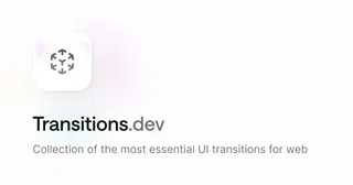 Transitions.dev: UI transitions for AI agents
