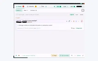 TriageBox – quick Gmail checker, sorting and AI summaries