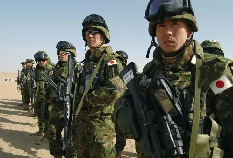 The end of Japanese pacifism