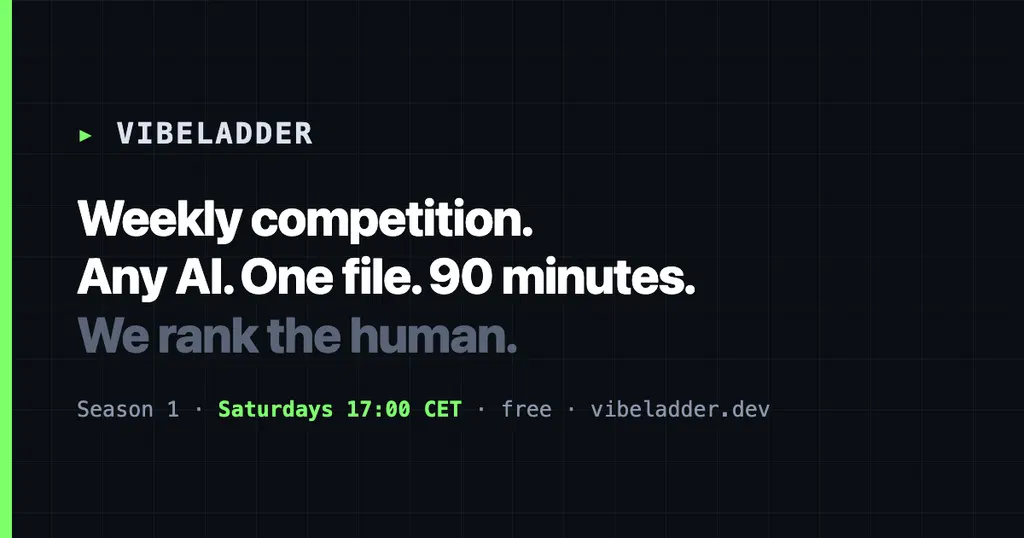 Show HN: Round 1 of a vibe-coder ladder, judged by an LLM that only sees the UI