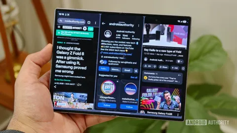 The Galaxy Z Fold 8 series borrows one of the best foldable multitasking ideas