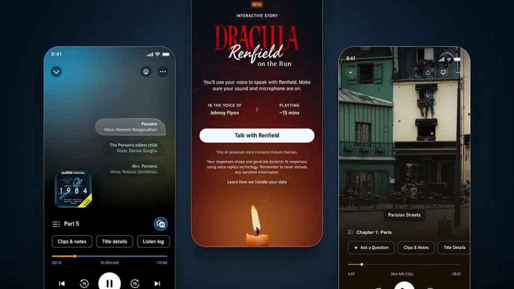 Audible has three new features to give you a deeper connection to your stories