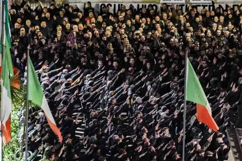 Fece il saluto romano ad Acca Larentia, prefettura gli nega patentino da buttafuori