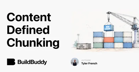 Content-defined chunking in Bazel's remote cache