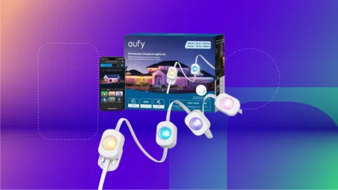 Ditch the Darkness and the Holiday Hassle With $310 Off Eufy’s Permanent Outdoor Lights