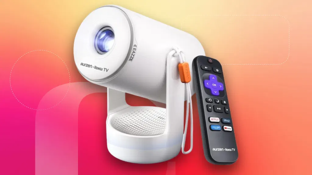 This Roku-Powered Mini Projector Just Dropped to a Record-Low $90
