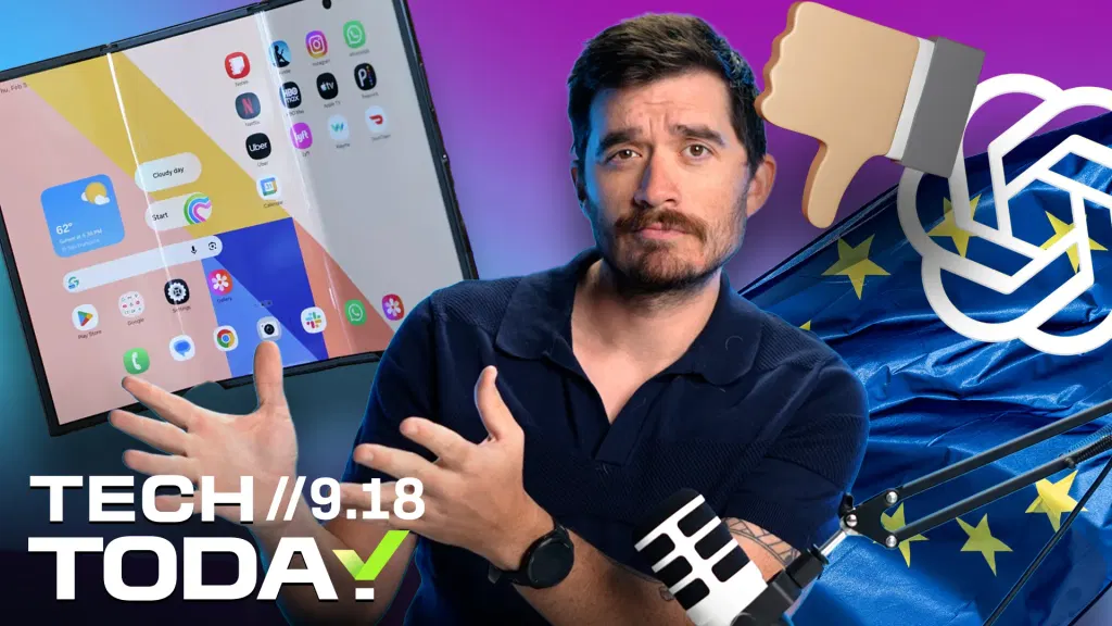 Samsung TriFold Rumors, EU Social Media Ban and AI Safety Fears | Tech Today