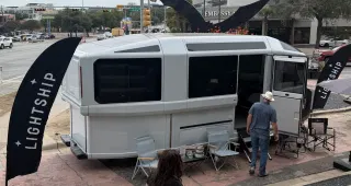 I Visited Lightship’s AE.1 EV Travel Trailer, and Now I Want to Take an Off-the-Grid Road Trip