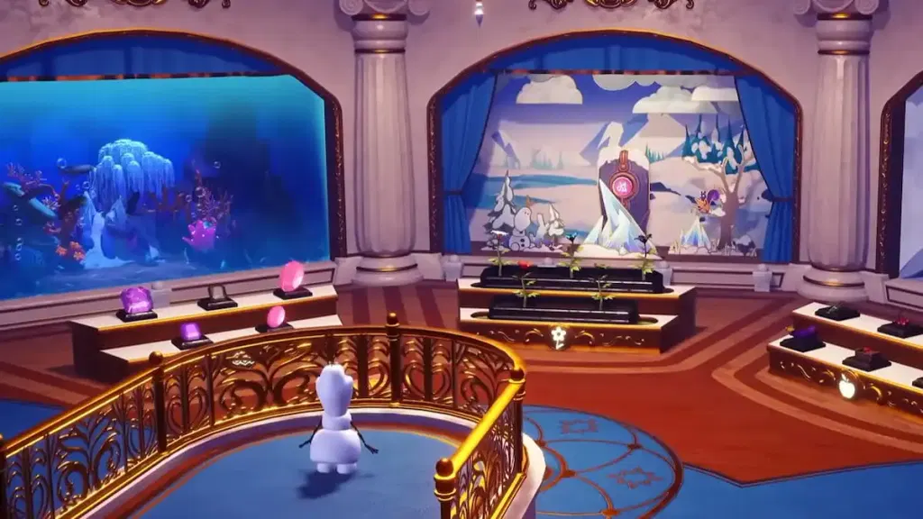 How to complete Olaf’s Grand Exhibition Frosted Heights room in Disney Dreamlight Valley