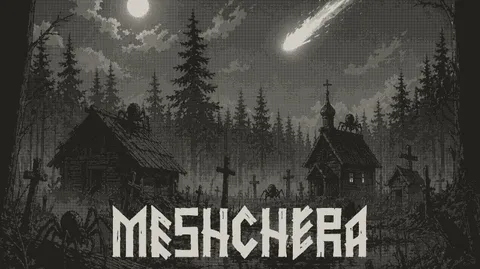 Check out Meshchera, an atmospheric match-three game for Playdate set in a haunted marsh