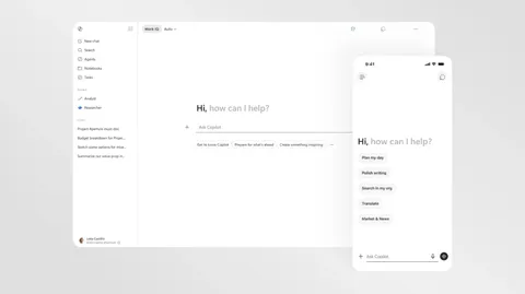 Microsoft debuts a more buttoned-up look for Copilot