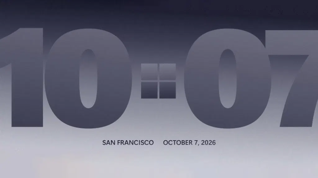 Microsoft will hold a Windows and Surface event on October 7