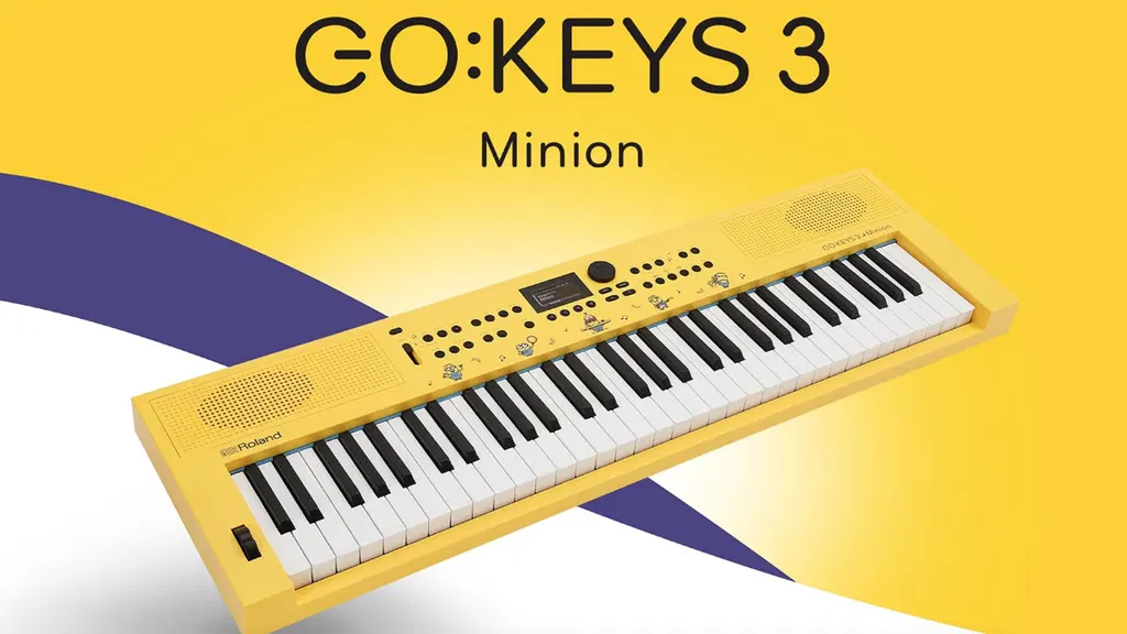 Roland just released a Minions keyboard complete with playable gibberish sounds