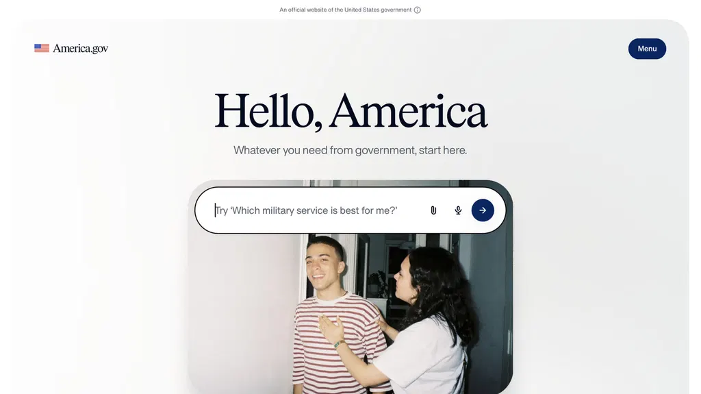 There's now an official US government AI chatbot