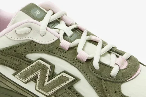 New Balance’s Miu Miu-Flavored Shoe Is a Sweet Strawberry Matcha Latte