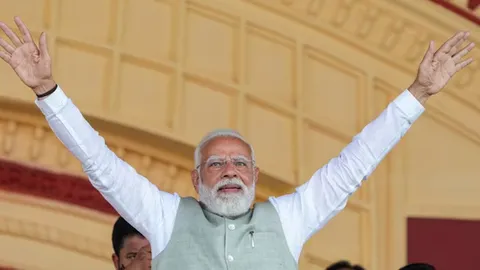 PM Modi completes 12 years in office; BJP, Union ministers hail his leadership