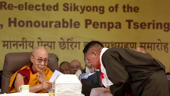 Penpa Tsering sworn in for second term as head of Tibet’s 'government-in-exile' in Dharamshala