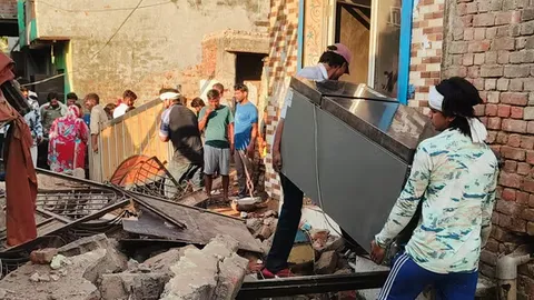 Temple, mosque razed in Faridabad demolition drive to make way for RRTS corridor