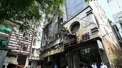 Malviya Nagar fire: Delhi eatery had approval for 6 rooms, was operating 24
