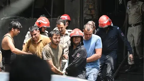 Malviya Nagar fire news LIVE: Victims struggled to open doors due to digital locks; BnB owner Lavkesh Bajaj arrested