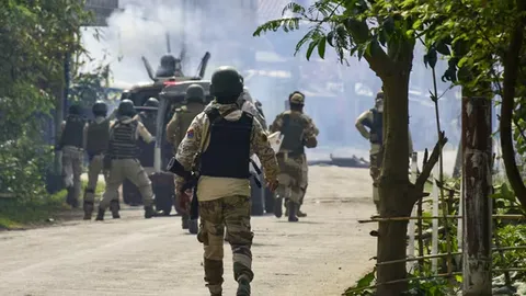 3 killed, 7 houses burnt in suspected militant attack in Manipur's Kangpokpi