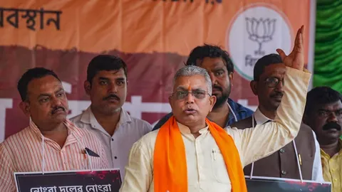 West Bengal minister Dilip Ghosh targets Mamata Banerjee over Shaheed Diwas: ‘You stand alone’