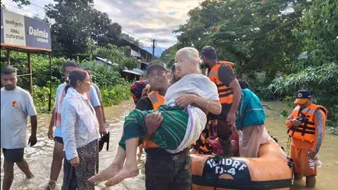Assam floods: Death toll touches 47; CM Sarma says 70-80 people still missing