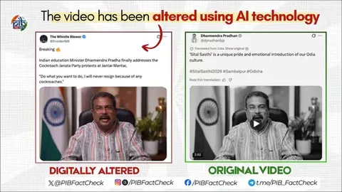 Govt fact-checks Pradhan's altered clip: 'Circulated by Pak propaganda accounts'