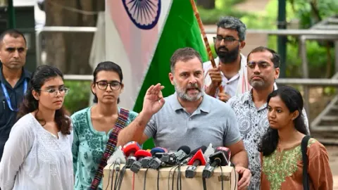 'Dharmendra Pradhan has to be sacked, non-negotiable': Rahul Gandhi after meeting students