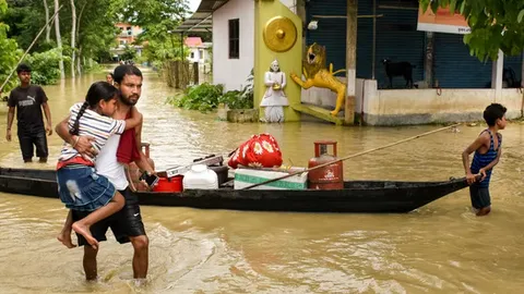 Assam flood toll rises to 62, PM Modi takes stock; over 7 lakh affected in state