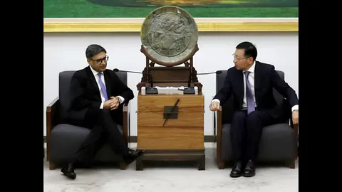 Vikram Misri meets Chinese leaders in Beijing days after Jaishankar-Wang meeting