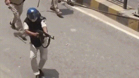 Cop who fired AK-47 during student protest in Bihar's Siwan suspended; Opposition attacks BJP