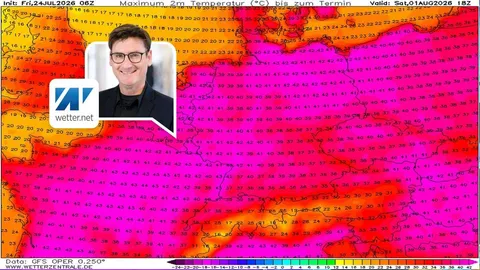 Neue Hitzewelle: 40 Grad könnten an gleich mehreren Tagen hintereinander erreicht werden