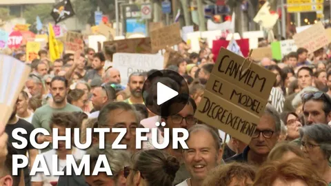 Palma Massentourismus: Video zeigt Protest für Ressourcenschutz
