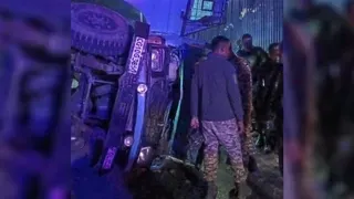 जम्मू-कश्मीर के शोपियां में CRPF का बंकर वाहन पलटा, आठ सुरक्षाकर्मी घायल
