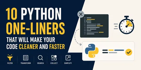 10 Python One-Liners That Will Make Your Code Cleaner and Faster