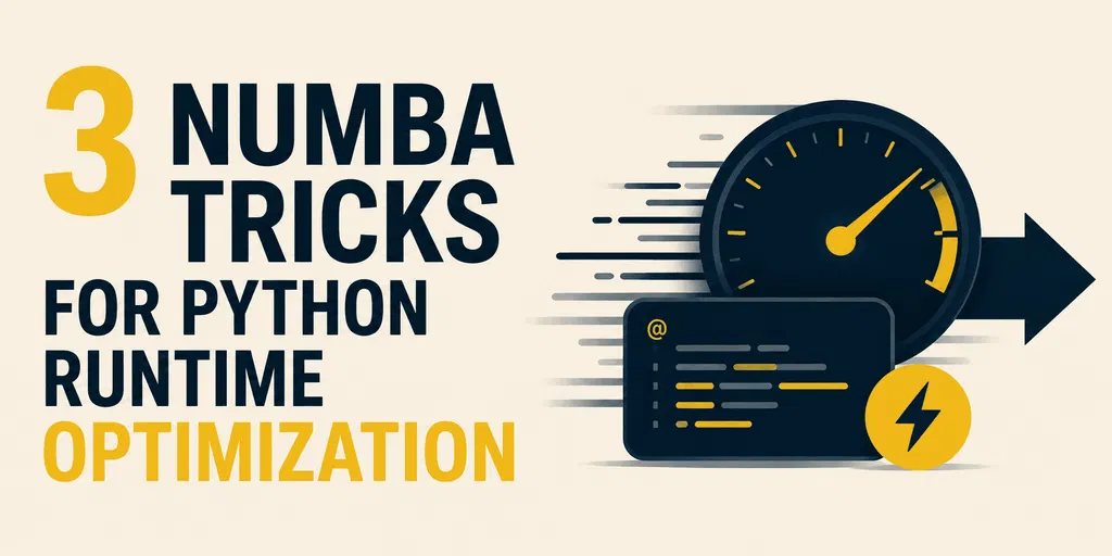 3 Numba Tricks for Python Runtime Optimization