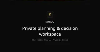 Show HN: Korvo – Local-first AI workspace that traces answers to the source