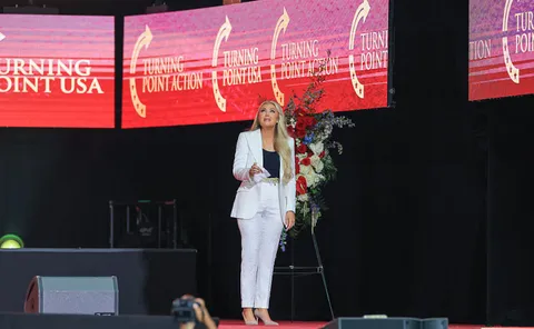 Man arrested for threatening to kill Erika Kirk at TPUSA event in Texas