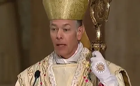 Archbishop Sample revives St. Michael prayer after Mass to combat Satan’s plan to ‘divide, disrupt’