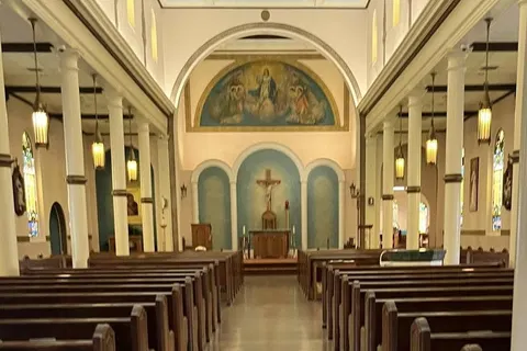 Statue desecrated at Long Island parish in latest act of church vandalism