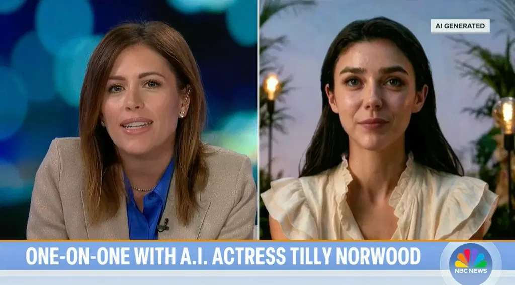 NBC News Airs Interview with AI-Generated Actress